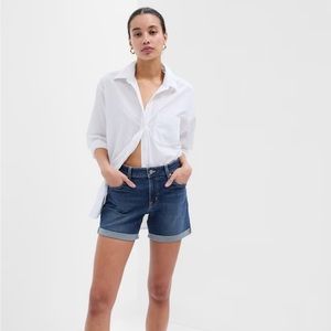 Gap 5” mid rise shorts denim